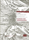 Cover: Marken und Monogramme - Draiflessen Collection gGmbH