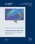 Cover: Str&ouml;mungstechnische Tagung 2014 - TUDpress