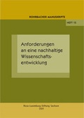 Cover: Anforderungen an eine nachhaltige Wissenschaftsentwicklung - OsirisDruck