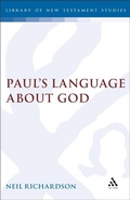 Cover: Paul's Language about God - Sheffield Academic Press