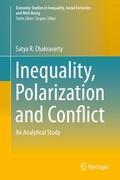 Cover: Inequality, Polarization and Conflict - Springer