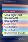 Cover: Social Rights and International Development - Springer