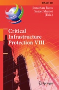 Cover: Critical Infrastructure Protection VIII - Springer