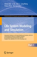 Cover: Life System Modeling and Simulation - Springer
