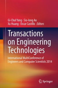 Enlarge image Cover: Transactions on Engineering Technologies - Springer