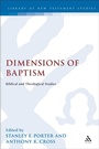 Cover: Dimensions of Baptism - Sheffield Academic Press