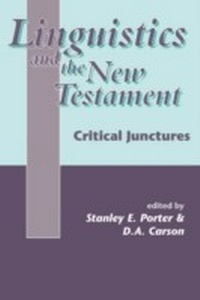 Enlarge image Cover: Linguistics and the New Testament - Sheffield Academic Press