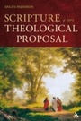 Cover: Scripture: A Very Theological Proposal - T.& T.Clark Ltd