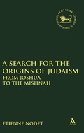 Cover: A Search for the Origins of Judaism - Sheffield Academic Press
