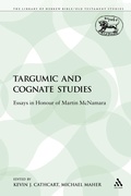 Cover: Targumic and Cognate Studies - Continuum International Publishing Group Ltd.