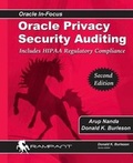 Cover: Oracle Privacy Security Auditing - Rampant Techpress