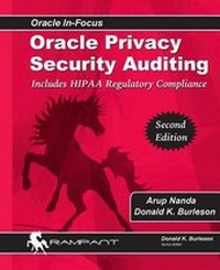 Enlarge image Cover: Oracle Privacy Security Auditing - Rampant Techpress