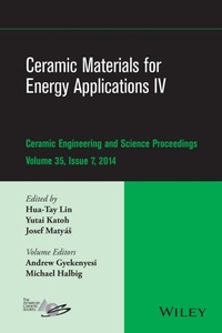 Enlarge image Cover: Ceramic Materials for Energy Applications IV - Wiley