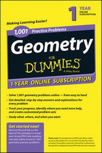Abbildung von: 1,001 Geometry Practice Problems for Dummies Access Code Card (1-Year Subscription) - Wiley