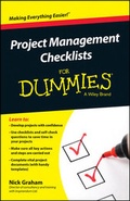 Cover: Project Management Checklists For Dummies - Wiley