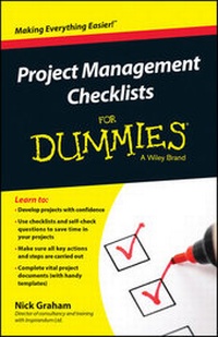 Enlarge image Cover: Project Management Checklists For Dummies - Wiley