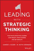Cover: Leading with Strategic Thinking - Wiley