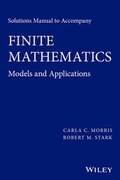 Bild: Solutions Manual to Accompany Finite Mathematics - Wiley