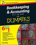 Cover: Bookkeeping and Accounting All-in-One For Dummies - UK, UK Edition - Wiley