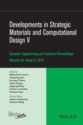 Cover: Developments in Strategic Materials and Computational Design V - Wiley