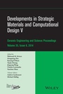 Cover: Developments in Strategic Materials and Computational Design V - Wiley