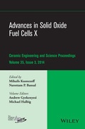 Cover: Advances in Solid Oxide Fuel Cells X, Volume 35, Issue 3 - Wiley