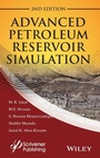 Cover: Advanced Petroleum Reservoir Simulation - Wiley-Scrivener
