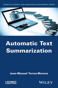 Abbildung von: Automatic Text Summarization - Wiley-ISTE