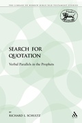Cover: The Search for Quotation - Sheffield Academic Press