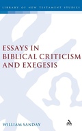 Bild: Essays in Biblical Criticism and Exegesis - Continuum International Publishing Group Ltd.