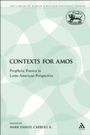 Cover: Contexts for Amos - Sheffield Academic Press
