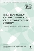 Cover: Bible Translation on the Threshold of the Twenty-First Century - Sheffield Academic Press