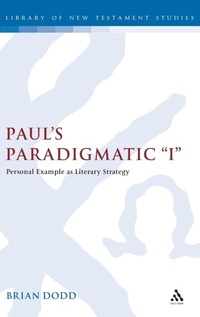Bild: Paul's Paradigmatic "I" - Sheffield Academic Press