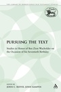 Cover: Pursuing the Text - Continuum International Publishing Group Ltd.