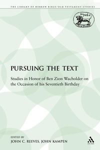Enlarge image Cover: Pursuing the Text - Continuum International Publishing Group Ltd.