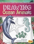 Cover: Drawing Ocean Animals - Capstone Press
