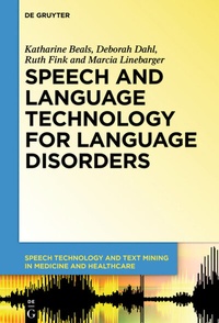 Abbildung von: Speech and Language Technology for Language Disorders - De Gruyter