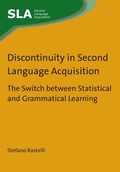 Cover: Discontinuity in Second Language Acquisition - Multilingual Matters