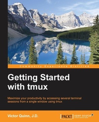 Enlarge image Cover: Getting Started with Tmux - Packt Publishing
