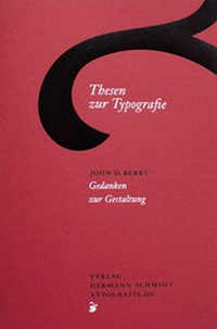Abbildung von: Thesen zur Typografie - Verlag Hermann Schmidt