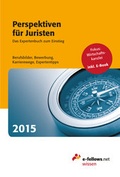 Cover: Perspektiven f&uuml;r Juristen 2015 - e-fellows.net