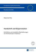 Cover: Handschrift und K&ouml;rpernotation - Peter Lang Verlag