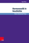 Cover: Hermeneutik in Geschichte - Brill Deutschland