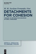 Cover: Detachments for Cohesion - De Gruyter Mouton