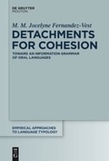 Cover: Detachments for Cohesion - De Gruyter Mouton