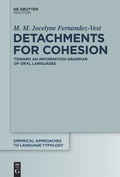 Cover: Detachments for Cohesion - De Gruyter Mouton
