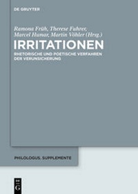 Enlarge image Cover: Irritationen - De Gruyter