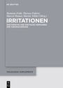 Cover: Irritationen - De Gruyter