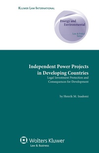 Abbildung von: Independent Power Projects in Developing Countries - Kluwer Law International