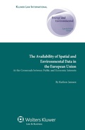 Abbildung von: The Availability of Spatial and Environmental Data in the European Union - Kluwer Law International